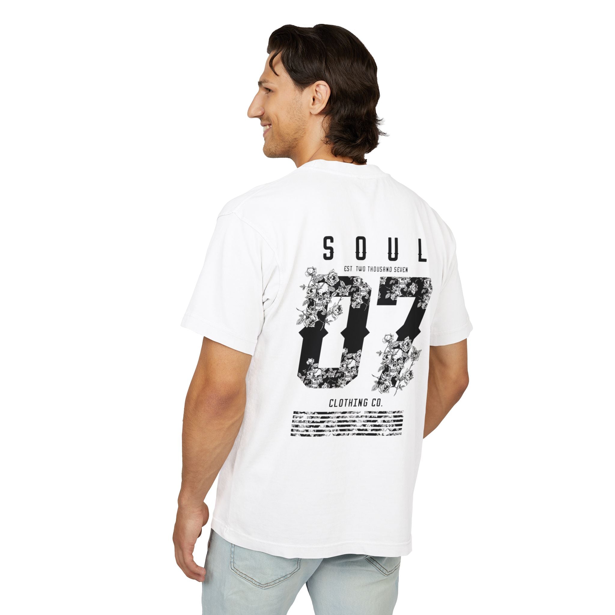 VOID // System-01 Heavyweight Graphic Tee (Midnight Navy)