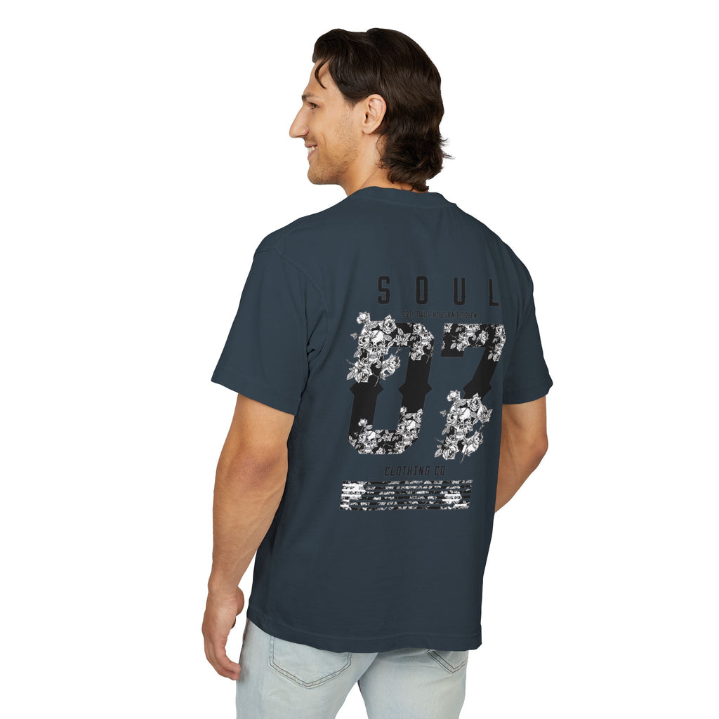 VOID // System-01 Heavyweight Graphic Tee (Midnight Navy)