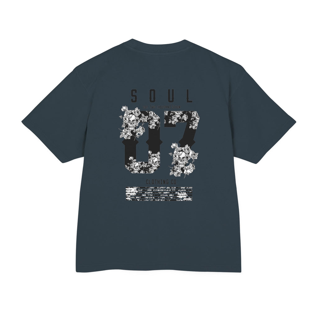 VOID // System-01 Heavyweight Graphic Tee (Midnight Navy)