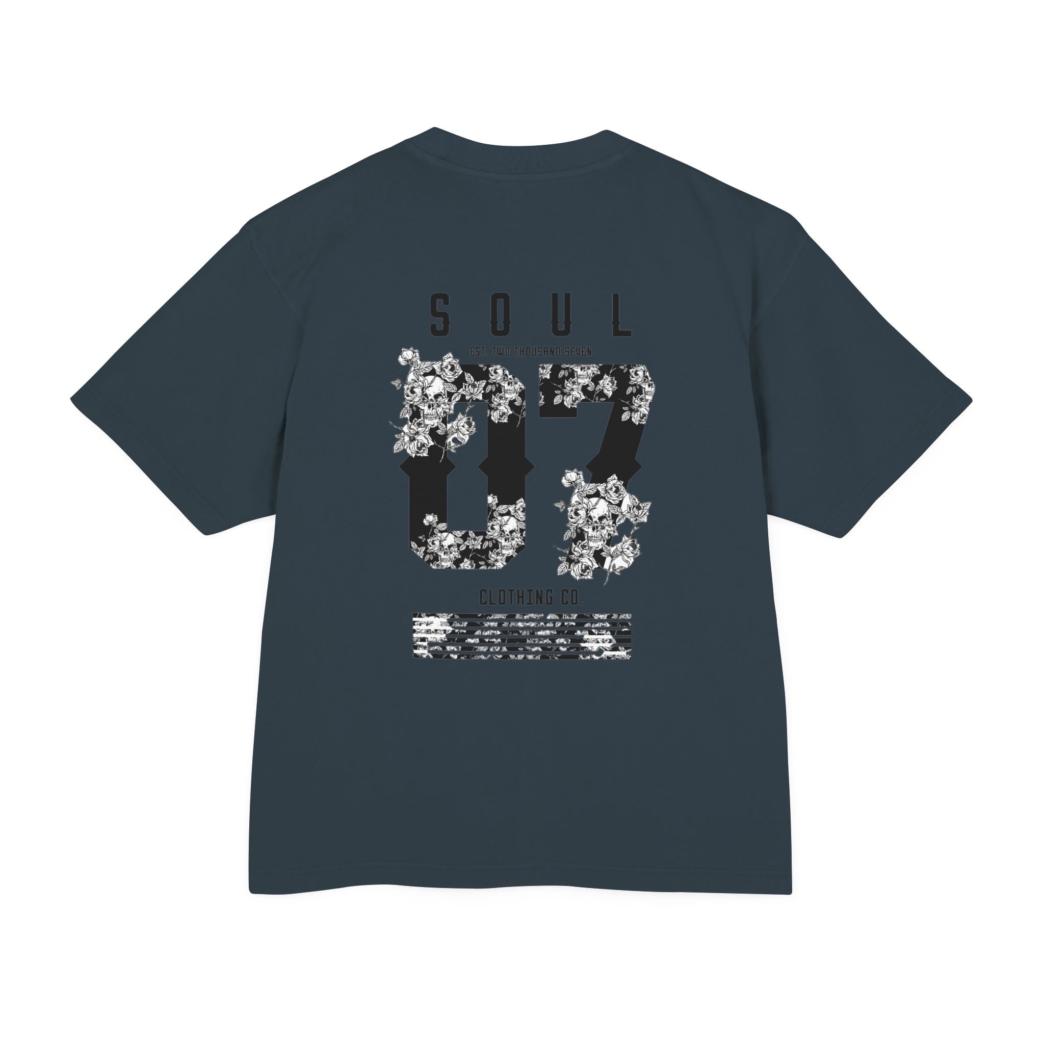 VOID // System-01 Heavyweight Graphic Tee (Midnight Navy)