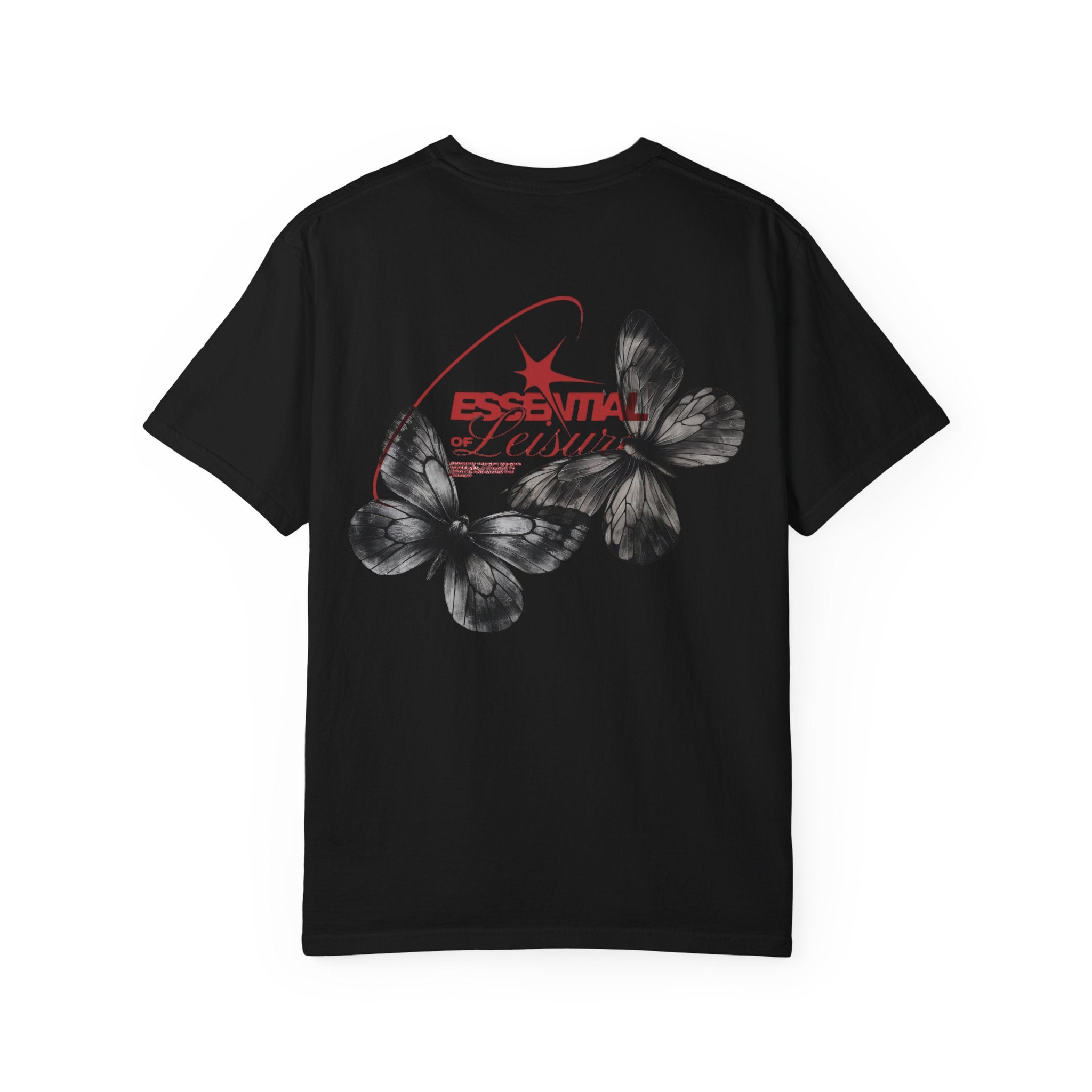 Butterfly Logo T-Shirt — "Essential Vision" Graphic Tee